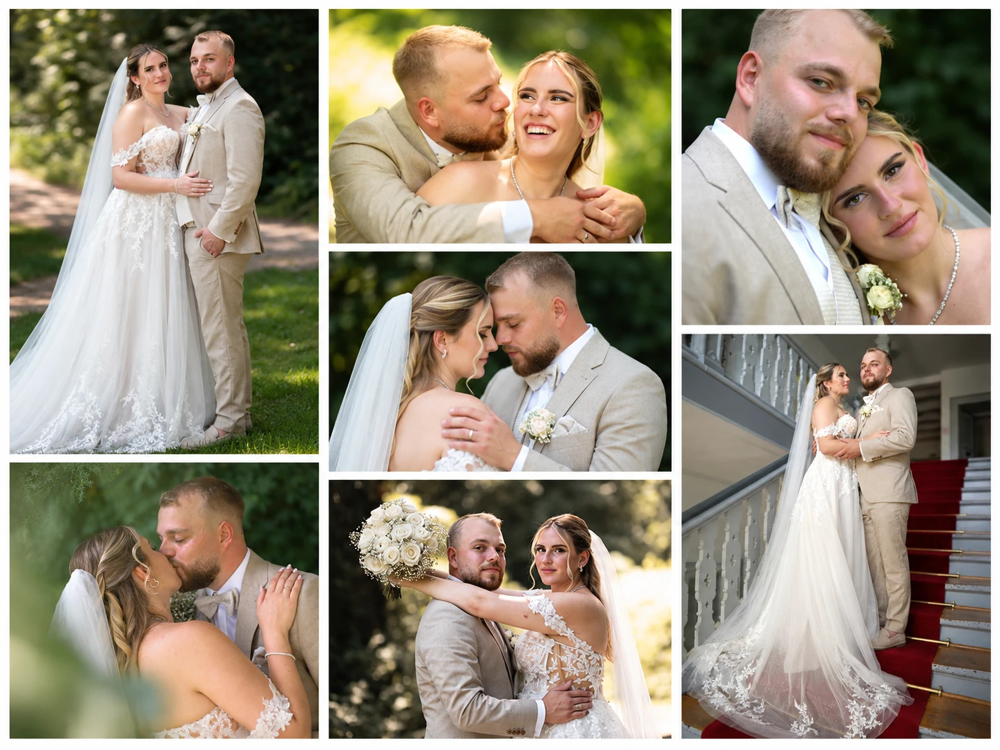 Hochzeitscollage von Xenia & Christian – Foto+Video aus einer Hand von Aleksey